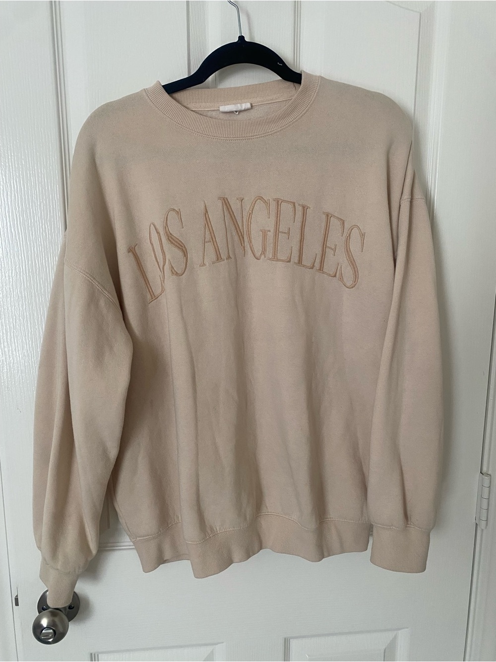 Reflex Los Angeles Crewneck Sweater - Beige